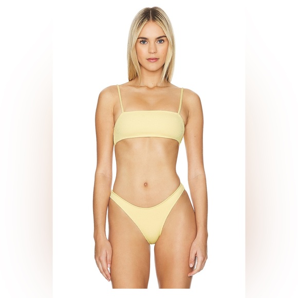 Lovers and Friends By The Poolside Top in Yellow - Picture 1 of 5